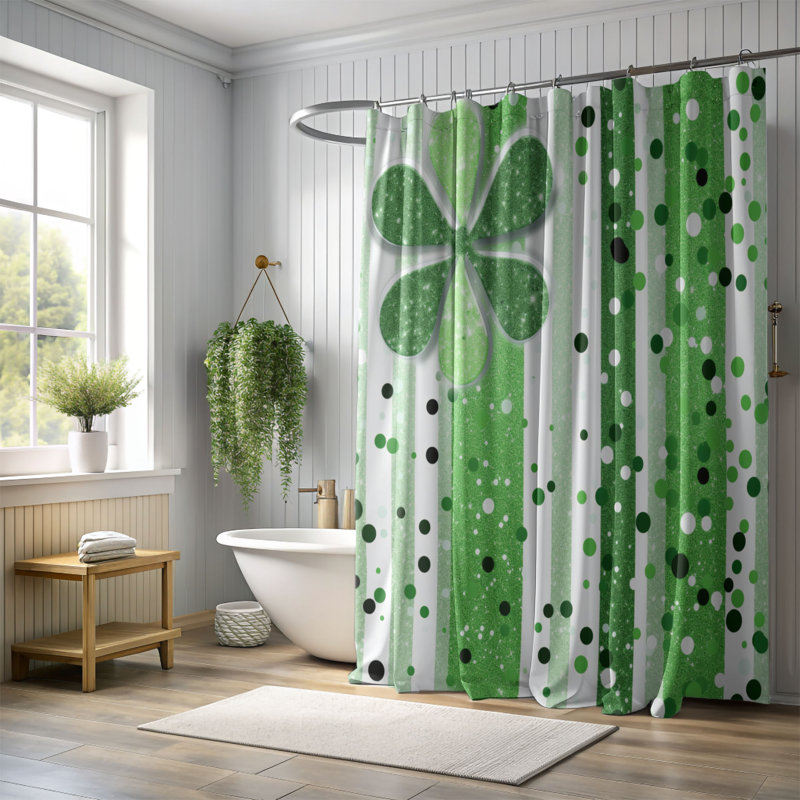 Rideau de douche Spark Sham - Premium, H 74 po x l 71 po