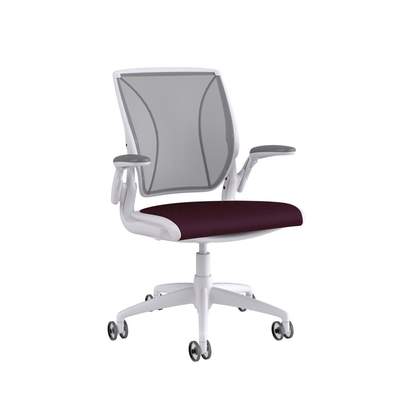 Diffrient World Wool Task Chair, Corde/Medium Gray, Catena/Caraway, White