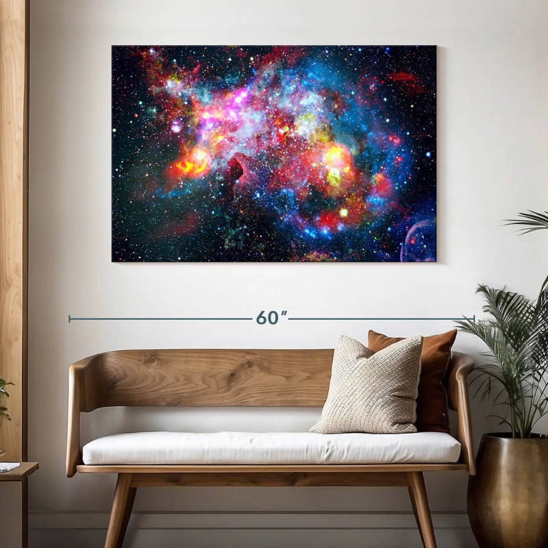 Oberle Nebula Clouds, 32" H x 48" W