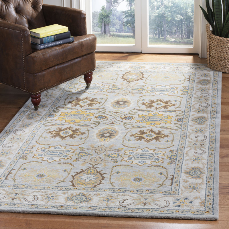 Cranmore Hand Tufted Wool Oriental Rug, Rectangle 6' x 9'