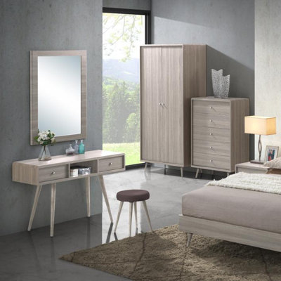 Corinne Dressing Table Storage Included