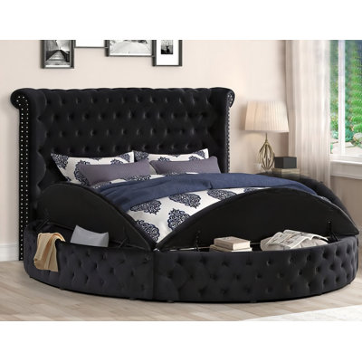 Lit-bateau tapissier Kntle