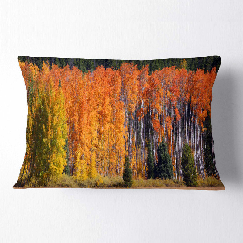Landscape Reversible Throw Pillow