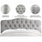 Linen Upholstered Headboard-Modern-Adjustable Height-Button Tufting-1690744529-1690744540