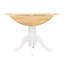 Table de salle à manger pliante de couleur naturelle pour la maison - fonctionnelle et attrayante, rétractable rustique et polyvalente