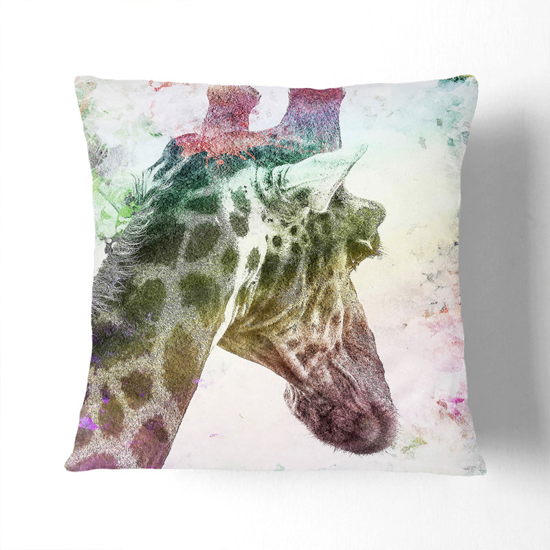Square Throw Cushion, 55cm H x 55cm W x 20cm D