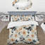 Delicate Magnolia Dreams III Box Stitch Floral Duvet Cover-1209974235