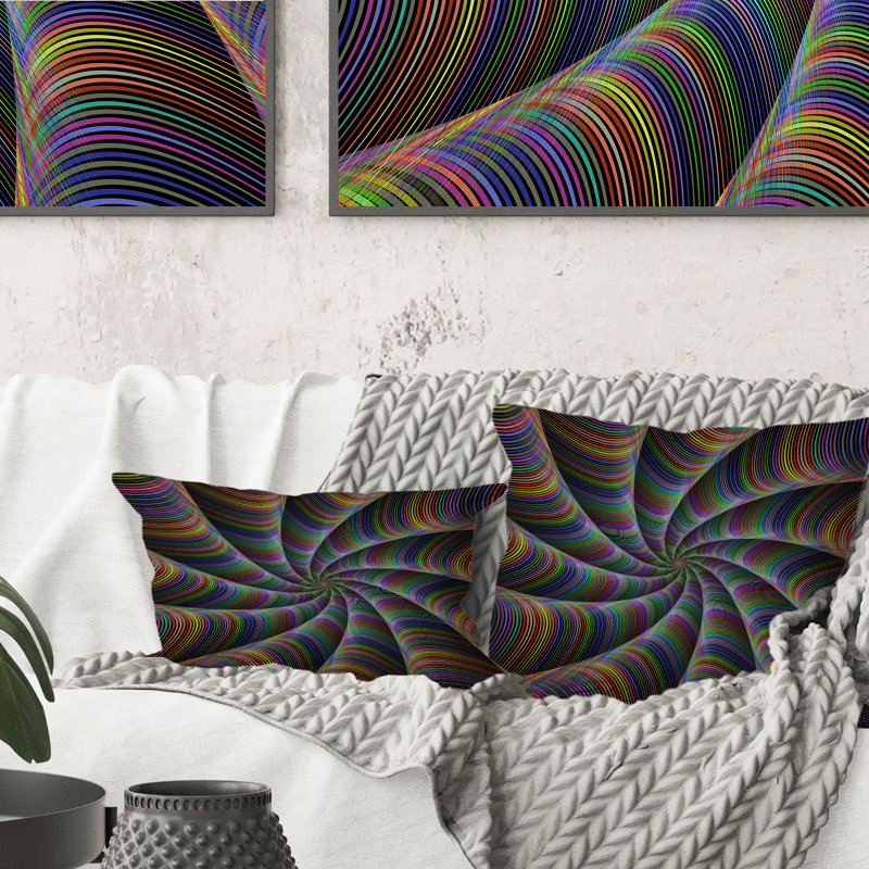 Coussin Spiral, 18 po x 18 po