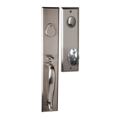 Bravura 980G-905 Active Charleston Handleset with Oxford Knob in Satin Nickel