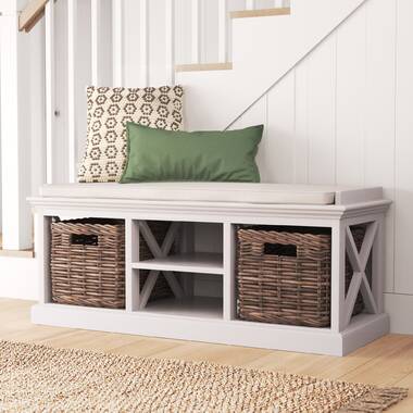 Aubrey Entryway Storage Bench