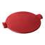 Emile Henry 14.5" Round Smooth Ceramic BBQ Pizza Stone Bakeware, Burgundy Red-210475468