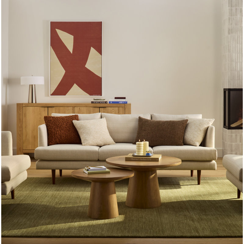 Wyatt 2 - Piece Living Room Table Set, Natural