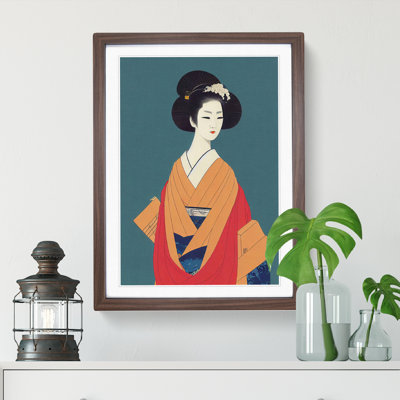 Traditional Geisha No.5 - Wall Art