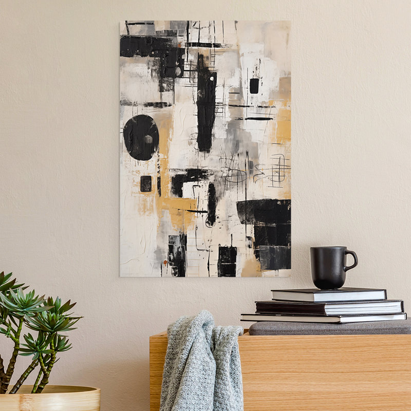ABSTRACT Series CCCXCVI -Canvas Print Only - NOT FRAMED
