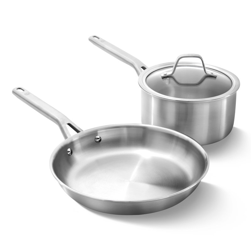 Calphalon Stainless Steel 3-Piece Cookware Set