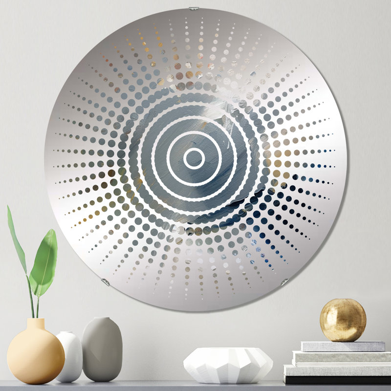 Garla - Miroir mural Sun Circles, 31,4 po x 31,4 po