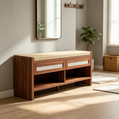 8 Pair Shoe Storage Bench