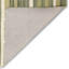 Tapis rayé vert / blanc en laine tissé à la main Alexes-1860539980