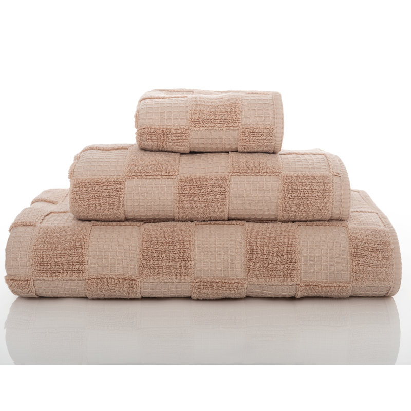 Chess Washcloth, Linen