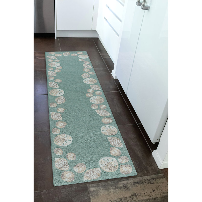 Glidden Performance Hand Tufted Indoor / Outdoor Rug, Runner 2' x 8'