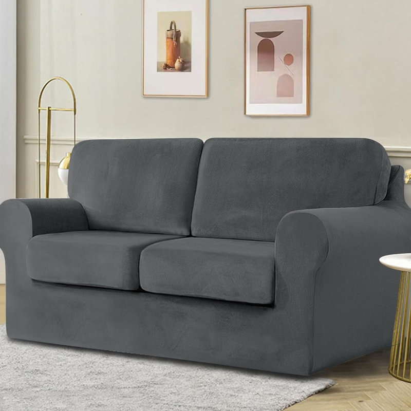 Box Cushion Sofa Slipcover
