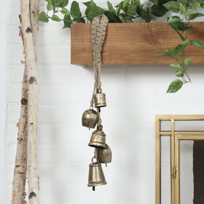 Metal Handmade Cow Bell Sculpture