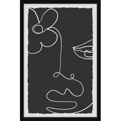 Quaregnon Future Beauties 1 Piece Single Picture Frame Wall Art