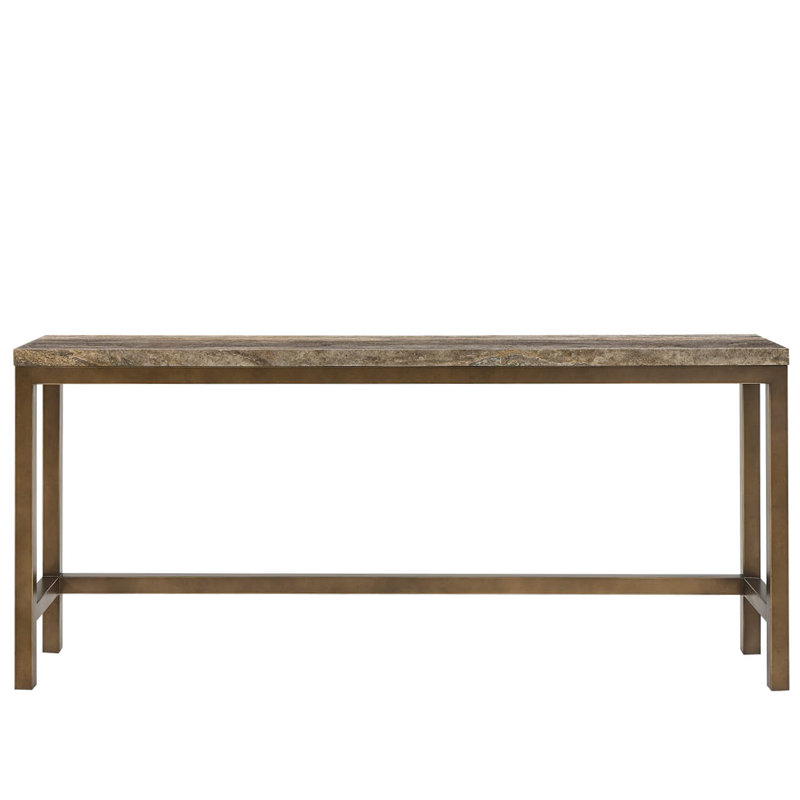 Montclair 85'' W Stone Console Table