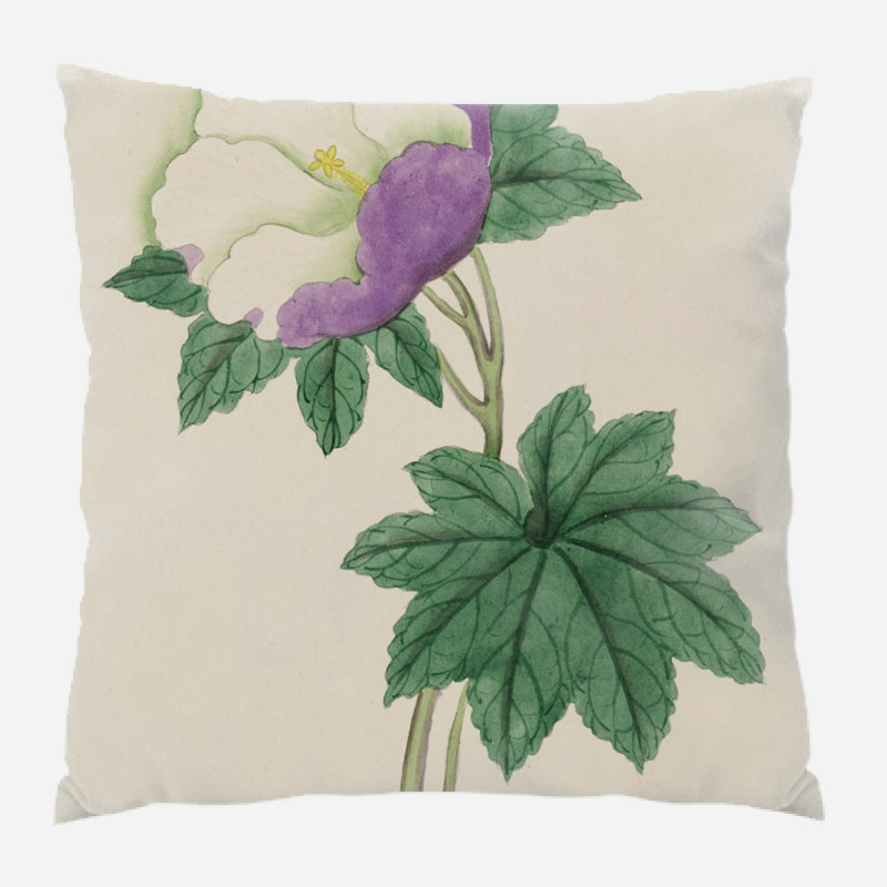 Coussin watercolour Amburgey, Microsuède, Intérieur
