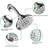 Rain Fixed Shower Head 1.8 GPM GPM-88767873