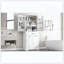 Freestanding Bathroom Cabinet Tilt-Out Hamper Drawers Shelves