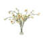 Butterfly Magnolias in Vase with Faux Water