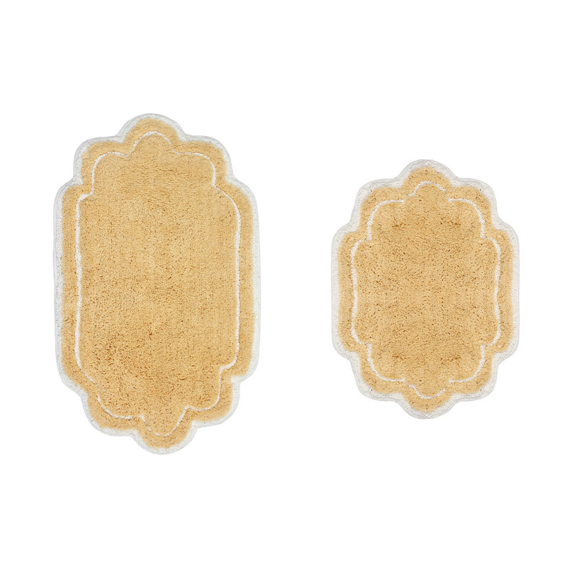 Tapis pour salle de bain Dobrinka, Beurre