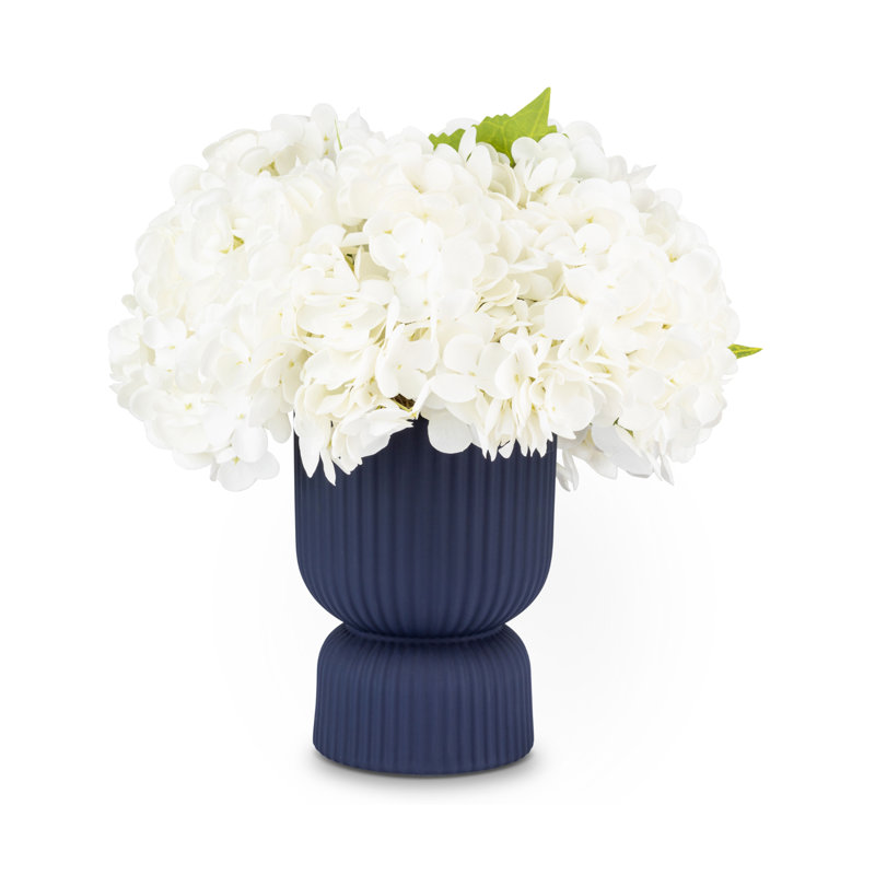 Cultivated Interiors Realtouch Hydrangea Arrangement, White
