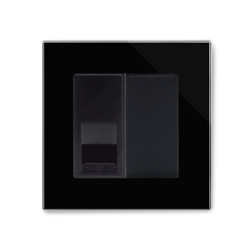 Crystal PG Telephone BT Master Socket White, Black