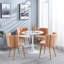 Chaise moderne beige