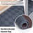 Washable Runner Rug with Non-Slip Backing, Polyester Carpet for Hallway & Entryway-1963119763