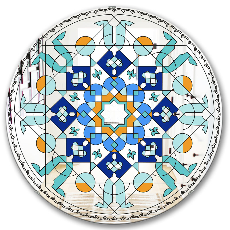 Miroir mural en acier inoxydable, H 23,6 po x l 23,6 po