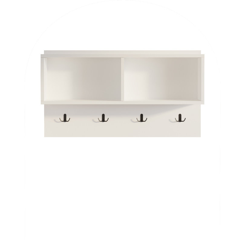 Locelso Floating Shelf, White