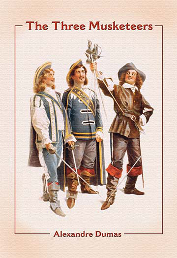 « the 3 musketeers » par dumas rétro