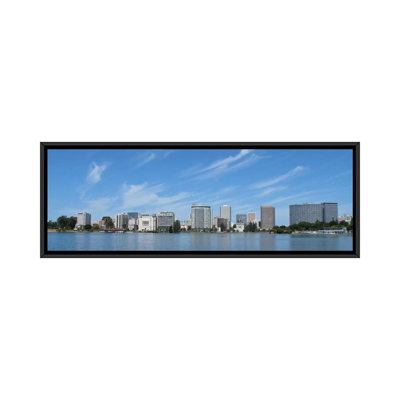 «Oakland Skyline Cityscape», reproduction de photo sur toile