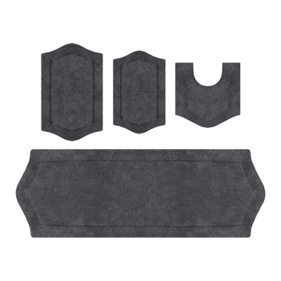 Morissette 4 Piece Bath Rug Set