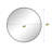 28-inch Black Round Wall Mirror