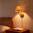 11.8Inch Farmhouse Wall Sconce Lamp Rattan Bedside Armed Sconce Light