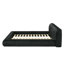 Lit plateforme capitonné plissé Clenton-110738989-110738990