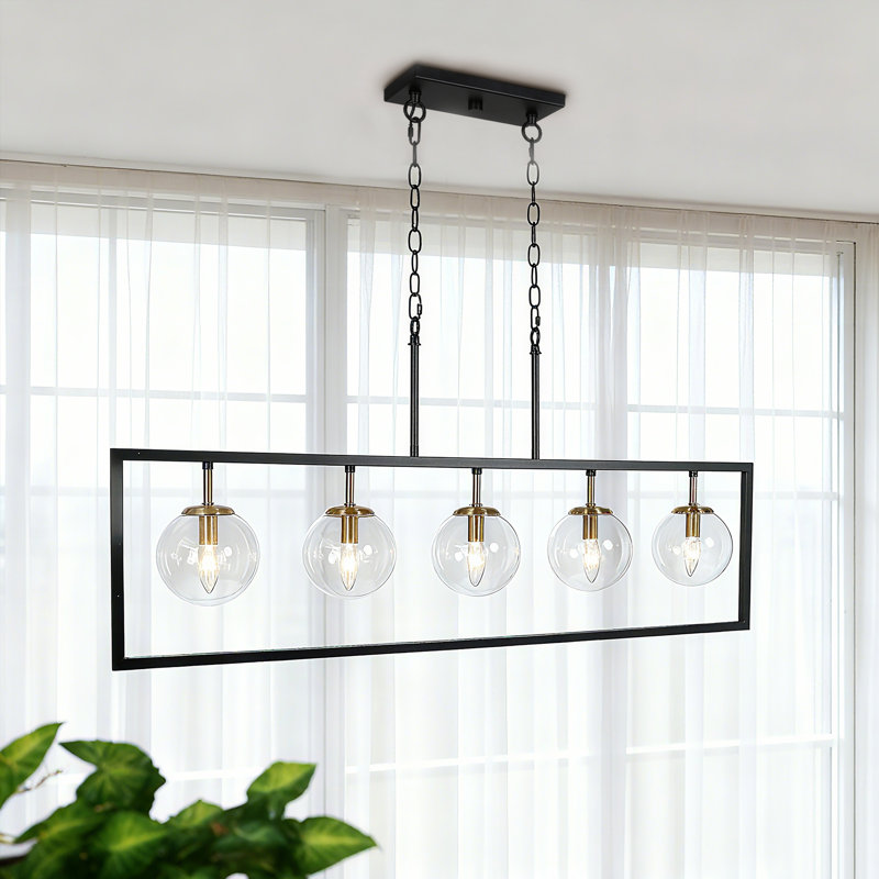 Lustre sphère suspendu 5 lumières Modern Modern
