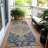 Machine Washable Indoor/Outdoor Cicel ACN1151 Navy Rug-100249354