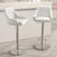 Whittney Adjustable Bar Stools Counter Height Stools with Backrest and Armrests-1967455640
