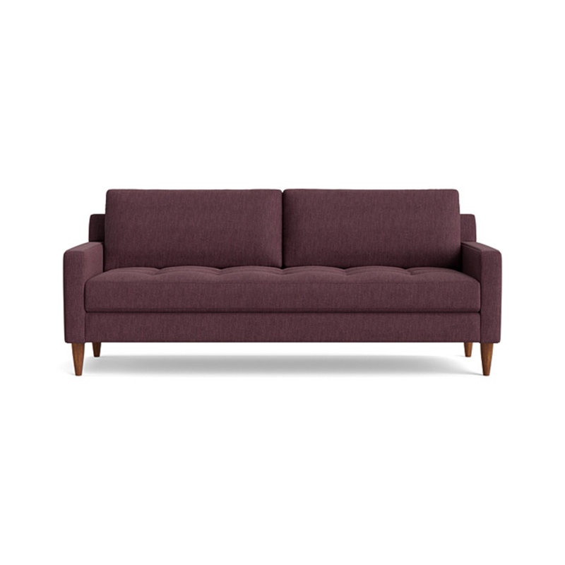 MCM Sofa (85"), Performance Weave - Aubergine