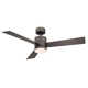 San Francisco 3-Blade Smart Ceiling Fan With Dimmable LED Light Kit and Remote Control Included